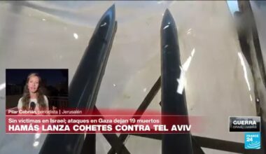 Informe desde Jerusalén: Hamás lanzó dos cohetes contra Tel Aviv desde Gaza en respuesta a ataques