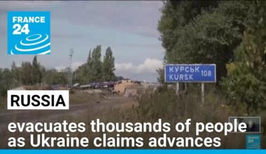 Russia evacuates thousands of people as Ukraine claims advances • FRANCE 24 English