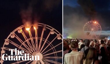 Ferris wheel fire at music festival in Germany injures more than 20