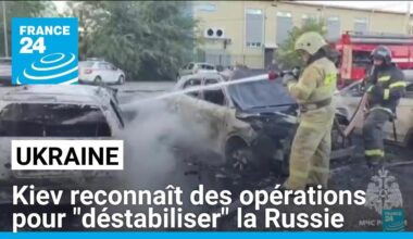 L'Ukraine reconnaît des opérations spéciales pour "déstabiliser la situation en Russie"