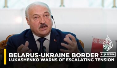 Belarus says Ukraine amassing troops at border amid incursion into Russia