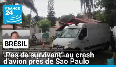 Crash d'avion près de Sao Paulo : les 62 personnes à bord présumées mortes, selon Lula