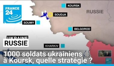 Russie : 1000 soldats ukrainiens à Koursk, quelle stratégie adoptée par Kiev ? • FRANCE 24