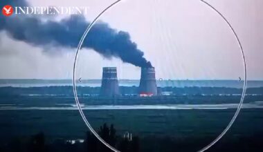 Fire at Zaporizhzhia nuclear plant as Ukrainian troops advance into Russia