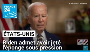 Joe Biden admet avoir jeté l'éponge sous pression de son camp démocrate • FRANCE 24