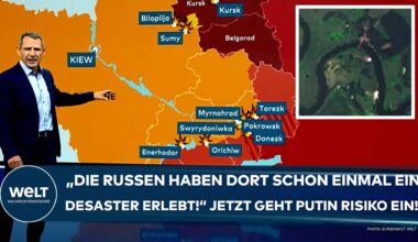 UKRAINE-KRIEG: "Die Russen haben dort schon einmal Desaster erlebt!" Jetzt geht Putin ein Risiko ein