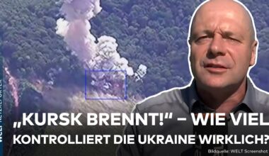 UKRAINE-KRIEG: "Gigantischer Misserfolg der Russen" – Offensive in Kursk spitzt sich immer weiter zu