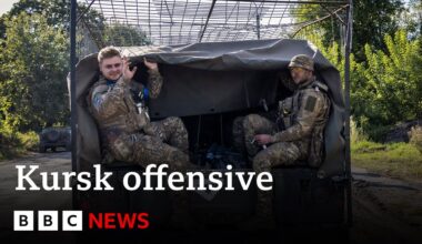 Kursk offensive will force Russia to negotiate, says Ukraine president aide's | BBC News