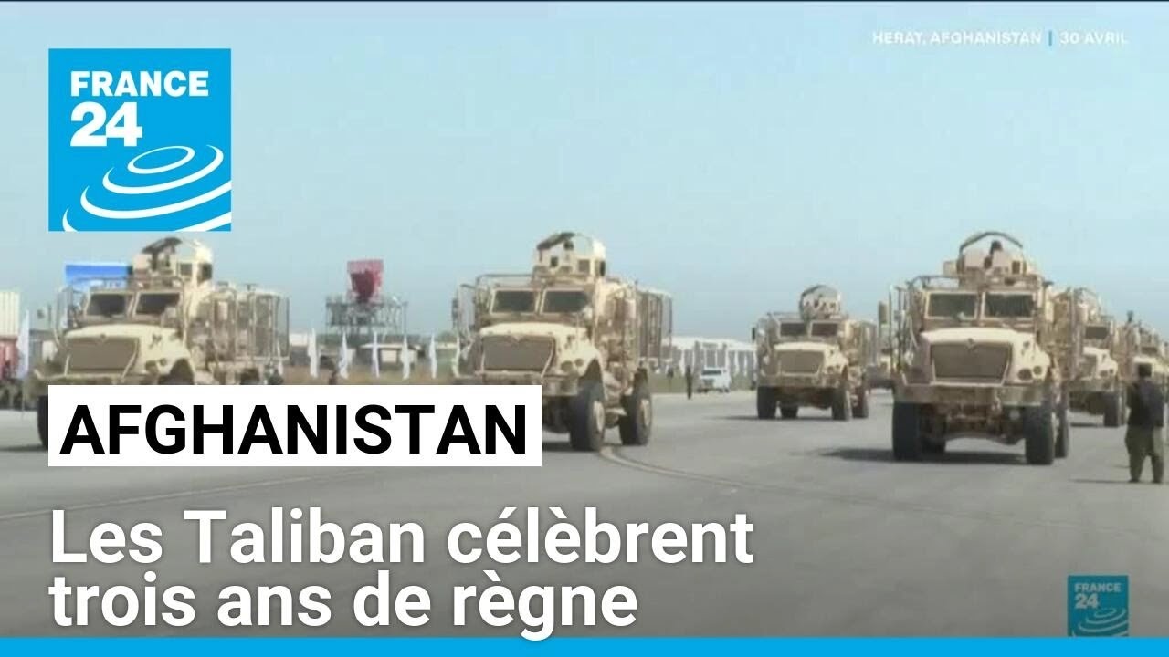 Afghanistan : les Taliban célèbrent trois ans de règne • FRANCE 24