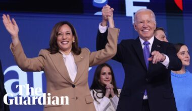 ‘I gave my best to you’: Biden gives hopeful DNC speech as he passes torch to Harris