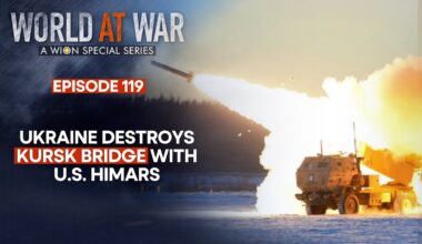 Ukraine uses American HIMARS to destroy Russia's Kursk bridge | World At War