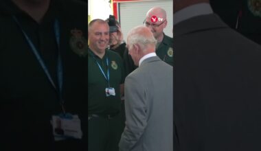 King meets Southport stabbing first responders #shorts #king