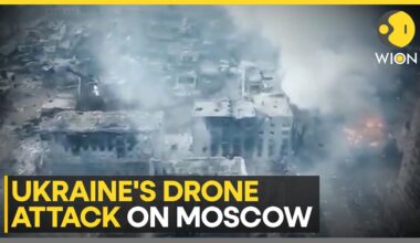 Russia-Ukraine War: Ukraine's largest ever drone attack on Russia's capital | WION News