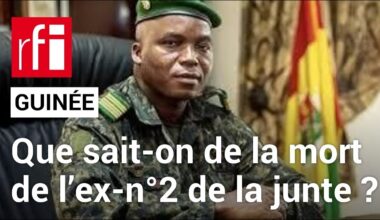 Guinée : que sait-on de la mort de l’ancien n°2 de la junte ? • RFI