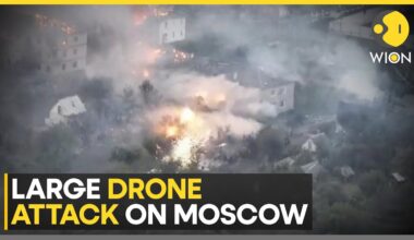 Russia-Ukraine War: Ukraine launches ‘one of largest ever’ drone attacks on Moscow | WION News