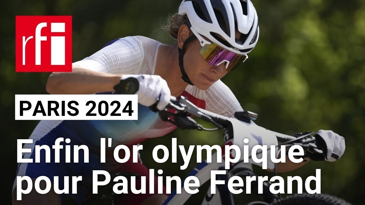 Paris  2024: la consécration pour la Française Pauline Ferrand-Prévot, enfin championne • RFI