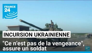 À la frontière avec la Russie, l'incursion ukrainienne se poursuit • FRANCE 24