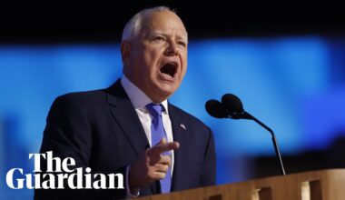 Tim Walz gives coach’s pep talk, whips up crowd during keynote DNC address