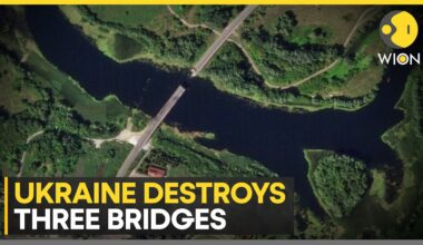 Russia-Ukraine War: Kyiv reports hitting Russian Pontoon Bridges with US made weapons | WION News