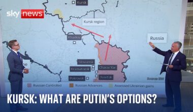 Putin weighs up his options after Kursk invasion | Ukraine War