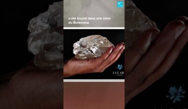 Le deuxième plus gros diamant du monde découvert au #Botswana  • FRANCE 24