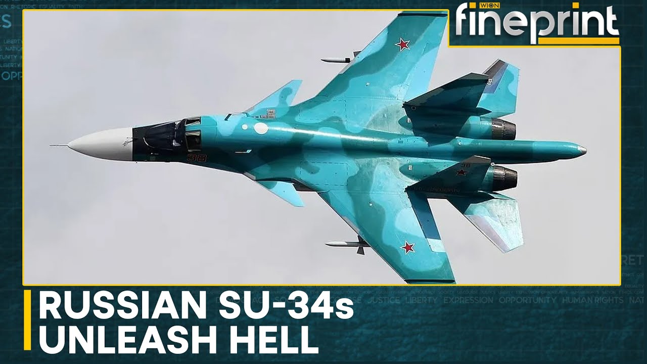 Russia-Ukraine War: Russian Su-34 bomber strikes Ukrainian forces in Kursk | WION Fineprint