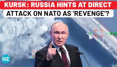 Putin's First Hint Of Direct Attack On NATO After US Missile Blasts Kursk Bridge? | Ukraine | Russia