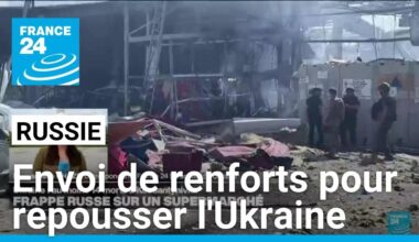 La Russie envoie des renforts pour repousser l'incursion ukrainienne • FRANCE 24