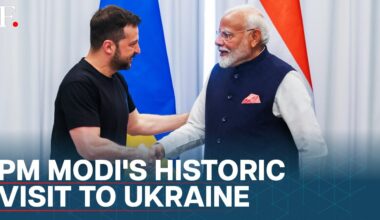 PM Modi Visits War-Ravaged Ukraine As Russia Struggles To Stop Kyiv's Kursk Incursion