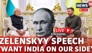 PM Modi In Ukraine | President Zelensky Speech Live | Russia Ukraine War | PM Modi Meets Zelensky