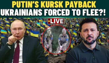 LIVE| Putin’s Iron First in Kursk, Ukrainian Troops Escape Battlefield As War Worsens| Watch Here