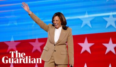 Kamala Harris makes surprise DNC appearance, praising Joe Biden