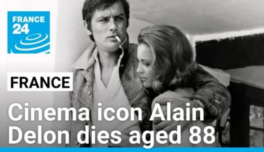 Film legend Alain Delon, France's flawed screen god, dies aged 88 • FRANCE 24 English