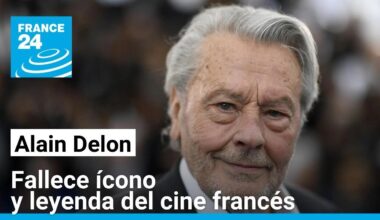 Falleció Alain Delon, ícono y leyenda del cine francés • FRANCE 24 Español