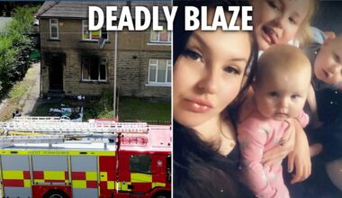 Mum & her three kids killed in 'deliberate' house fire as man arrested over ‘murder’