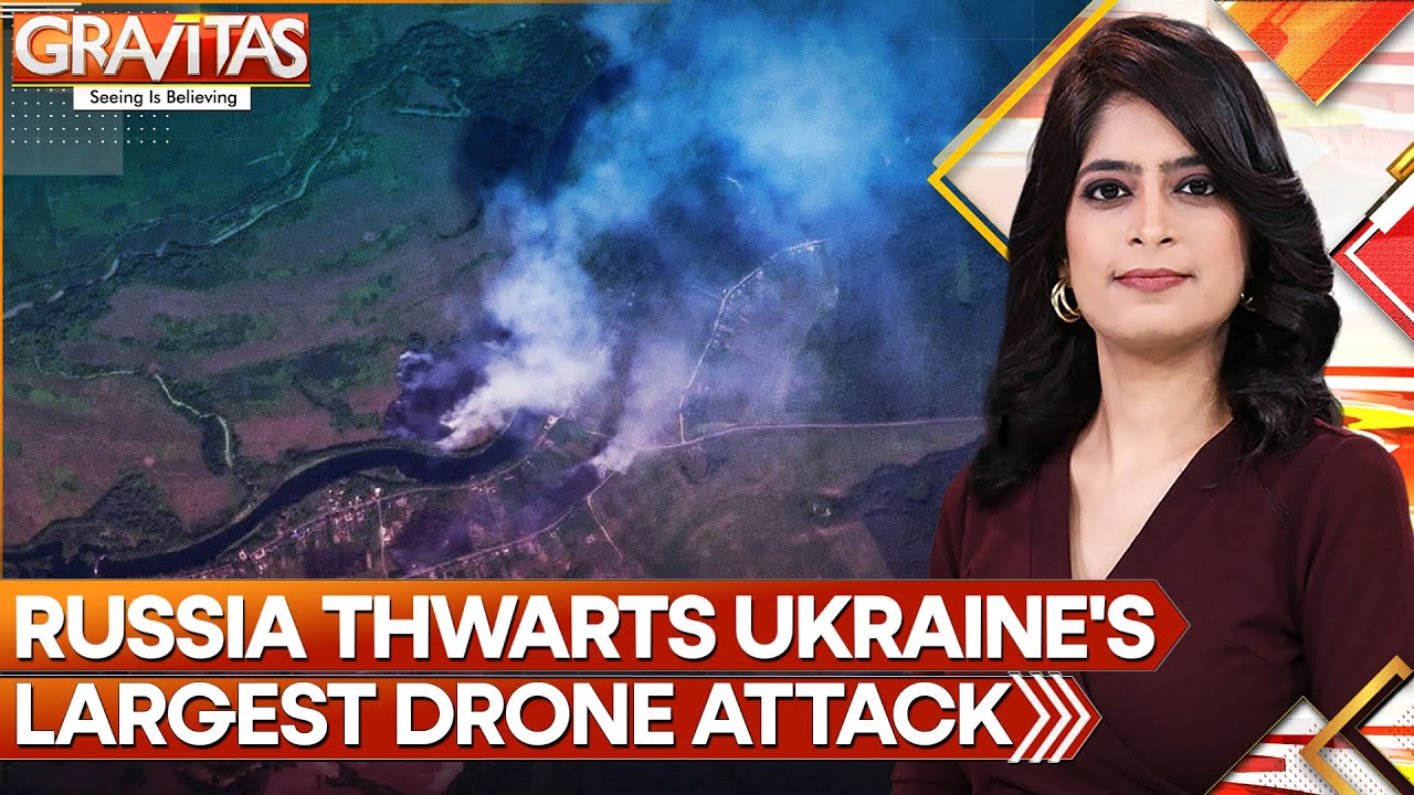 Russia-Ukraine war | Russia Repels Large-scale Ukrainian Drone Attack on Moscow | Gravitas