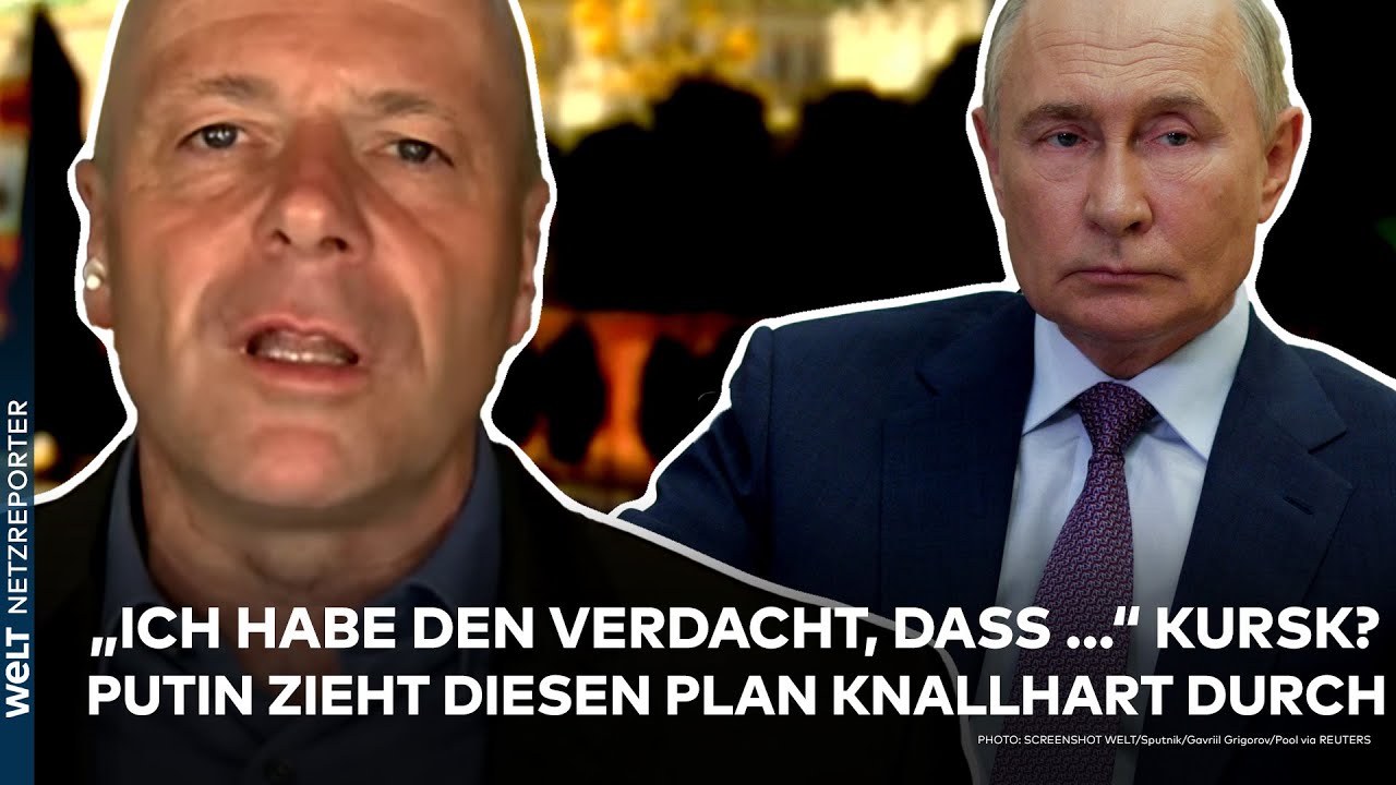 UKRAINE-KRIEG: "Ich habe den Verdacht, dass ...!" Kursk-Invasion? Putin zieht Plan knallhart weiter