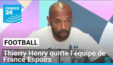 Football : Thierry Henry quitte son poste de sélectionneur de l'équipe de France Espoirs