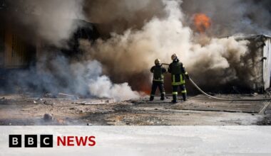 Russia launches massive attack across Ukraine | BBC News