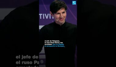 1/2 ▶️  Por qué arrestaron a Pavel Durov, director ejecutivo de Telegram