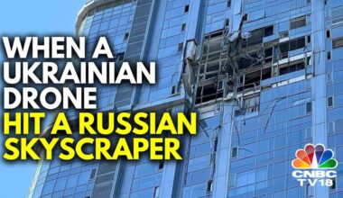 Russian Skyscraper Struck By Ukrainian Drone In Saratov | Russia-Ukraine War | N18G | CNBC TV18