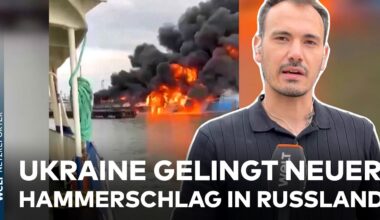 PUTINS KRIEG: Volltreffer in Südrussland - Ukraine gelingt specktakulärer Schlag gegen Infrastruktur