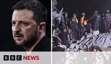 Ukraine to present 'victory plan' to US after Russia incursion, Zelensky says | BBC