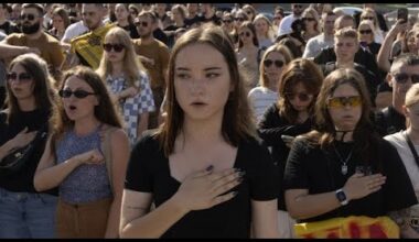 Ukraine : hommage aux victimes de la prison d'Olenivka