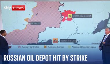 Ukraine launches drone strikes on Russian oil facilities | Ukraine war