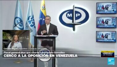 Informe desde Caracas: Edmundo González es citado por la Fiscalía venezolana por conspiración