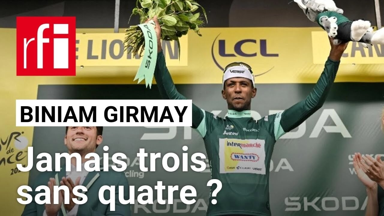 Tour de France - Biniam Girmay : jamais trois sans quatre ? • RFI