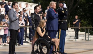 Trump campaign was warned not to take photos at Arlington before altercation, defense official says