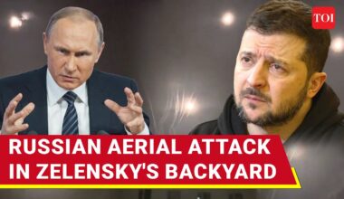 Russia Launches Aerial Attack On Ukraine Capital Region; Putin's Men Fire Drones At Kyiv | Watch