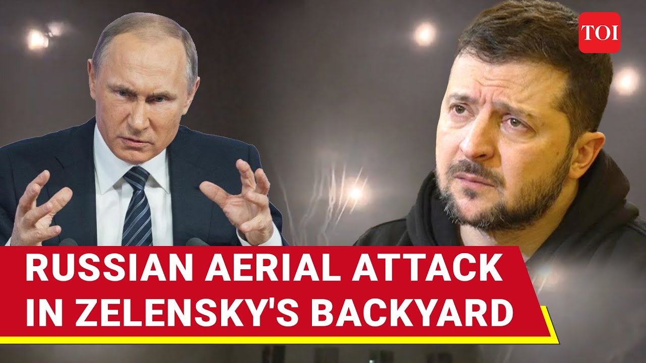 Russia Launches Aerial Attack On Ukraine Capital Region; Putin's Men Fire Drones At Kyiv | Watch